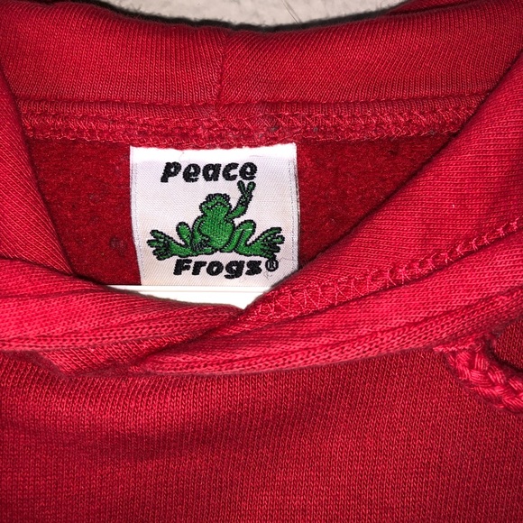 Peace Frogs Hoodie - Picture 6 of 6